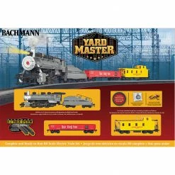 Bachmann Industries HO Yard Master Ready To Run Electric Train Set for Sets