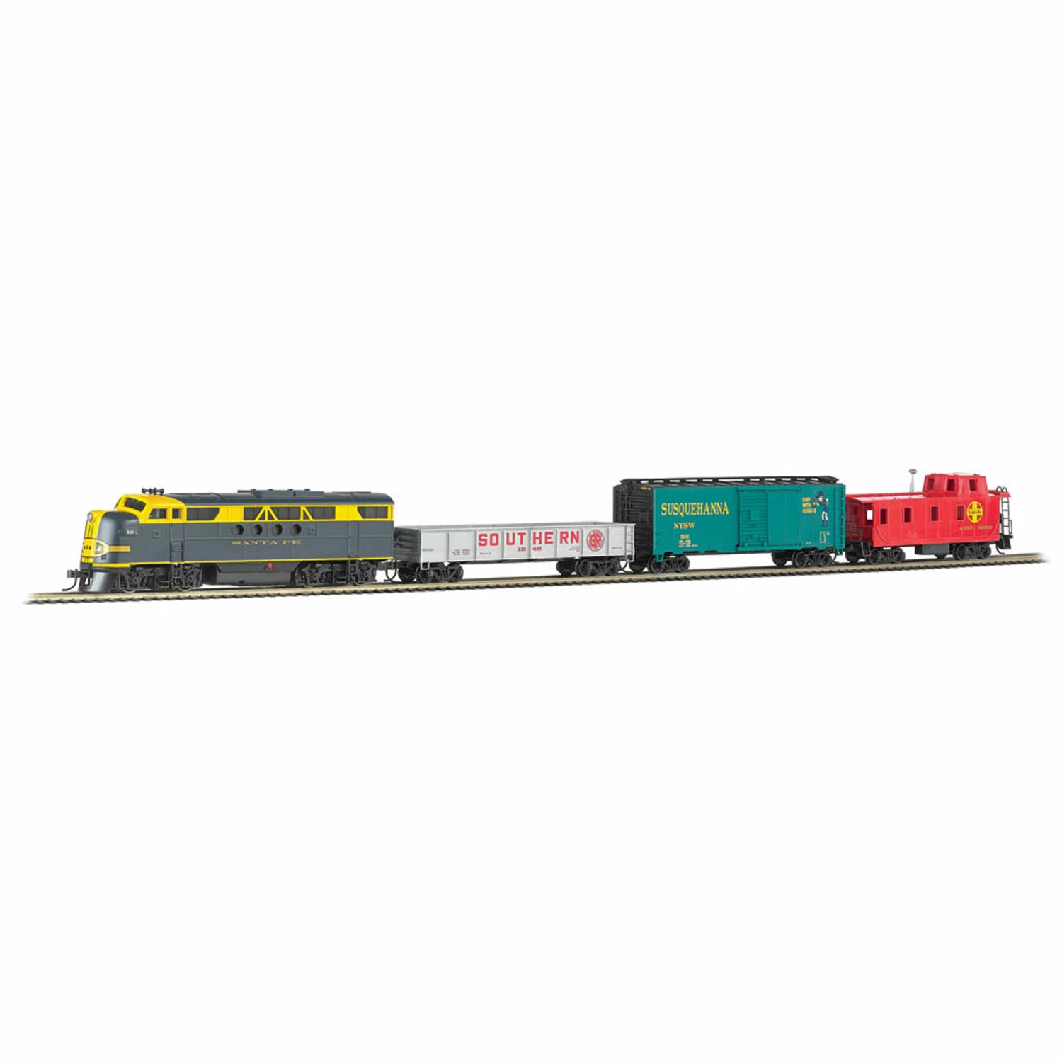 Bachmann Industries HO Blue Lightning Set with E-Z App Train Control for Sets 1 Bachmann Industries HO Blue Lightning Set with E-Z App Train Control for Sets