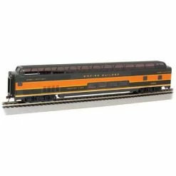 Bachmann Industries HO Budd 85' RTR Silver Series(R) Great Northern 1392 MV for Passenger Cars