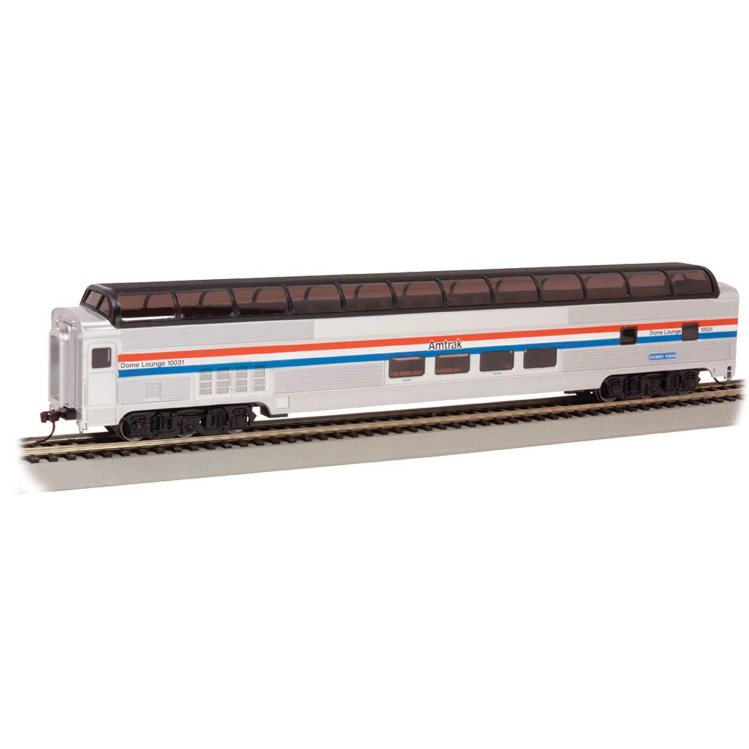 Bachmann Industries HO 85' Full Amtrack Phase III #10031 Ocean View for Passenger Cars 1 Bachmann Industries HO 85' Full Amtrack Phase III #10031 Ocean View for Passenger Cars