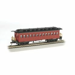 Bachmann Industries HO 1860-1880 Coach Red for Passenger Cars