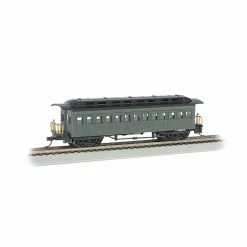 Bachmann Industries HO 1860-1880 Coach Undecorated Green for Passenger Cars