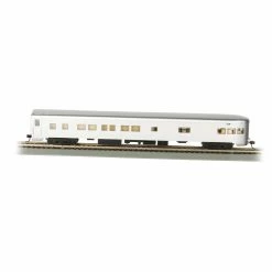 Bachmann Industries HO 85' Smooth Side Observation Car Undec Aluminum for Passenger Cars