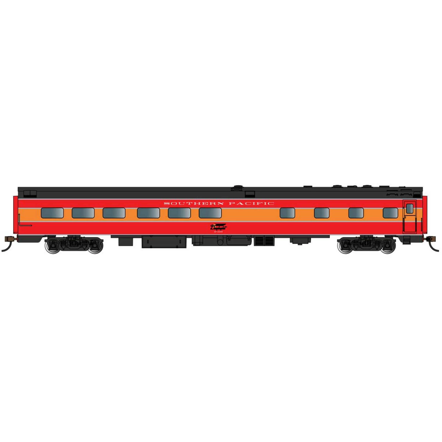 Bachmann Industries HO 85' Dining Car Southern Pacific, #10267 for Passenger Cars 1 Bachmann Industries HO 85' Dining Car Southern Pacific, #10267 for Passenger Cars