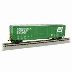 Bachmann Industries HO 50' Outside Braced Box G&N for Freight Cars