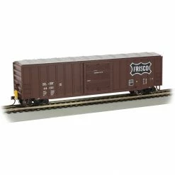 Bachmann Industries HO 50' Outside Braced Box Car Frisco #44213 for Freight Cars