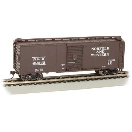 Bachmann Industries HO Track Cleaning 40' Box Norfolk & Western #42543 for Freight Cars 1 Bachmann Industries HO Track Cleaning 40' Box Norfolk & Western #42543 for Freight Cars