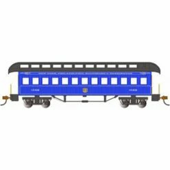 Bachmann Industries HO Old Time Coach B&O Royal Blue for Passenger Cars