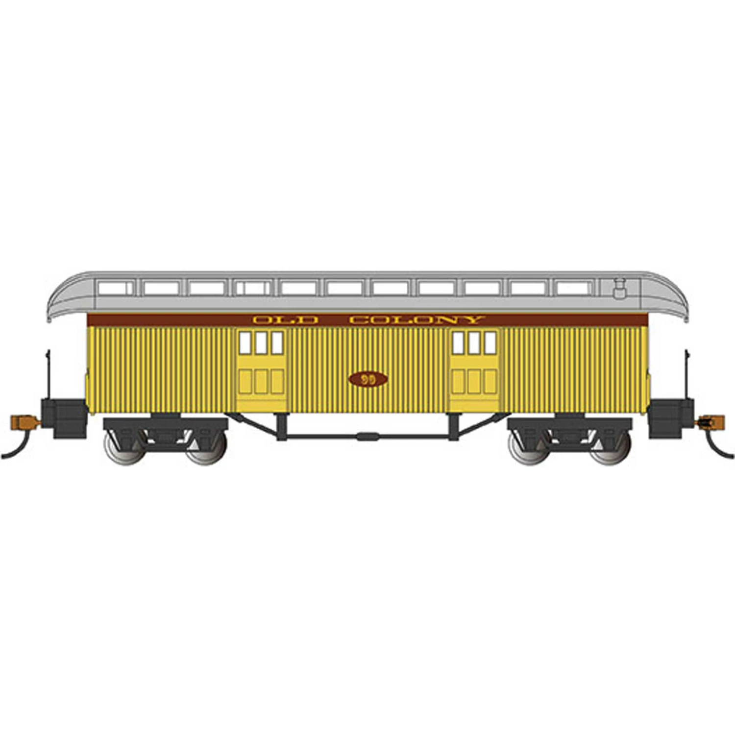 Bachmann Industries HO BAGGAGE - OLD COLONY RR for Freight Cars 1 Bachmann Industries HO BAGGAGE - OLD COLONY RR for Freight Cars