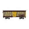 Bachmann Industries HO Trans Car Palace Live Poultry #4207, Brown & Yellow for Freight Cars
