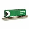 Bachmann Industries HO 40' Box Car CP RAIL #60026, Green for Freight Cars