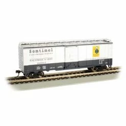 Bachmann Industries HO 40' Box Car B&O66063, Sentinel for Freight Cars