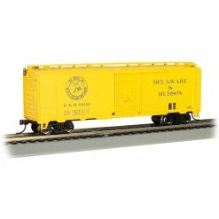Bachmann Industries HO 40' BOX DELAWARE & HUDSON #19691 for Freight Cars