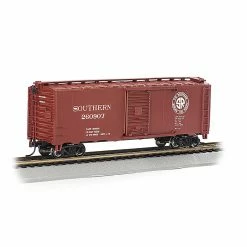 Bachmann Industries HO 40' BOX SOUTHERN #260907(Look Ahead Look South) for Freight Cars