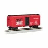 Bachmann Industries HO 40' BOX NEW HAVEN #39285 - RED for Freight Cars