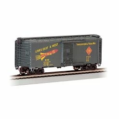 Bachmann Industries HO 40' BOX TOLEDO, PEORIA & WESTERN #606 for Freight Cars