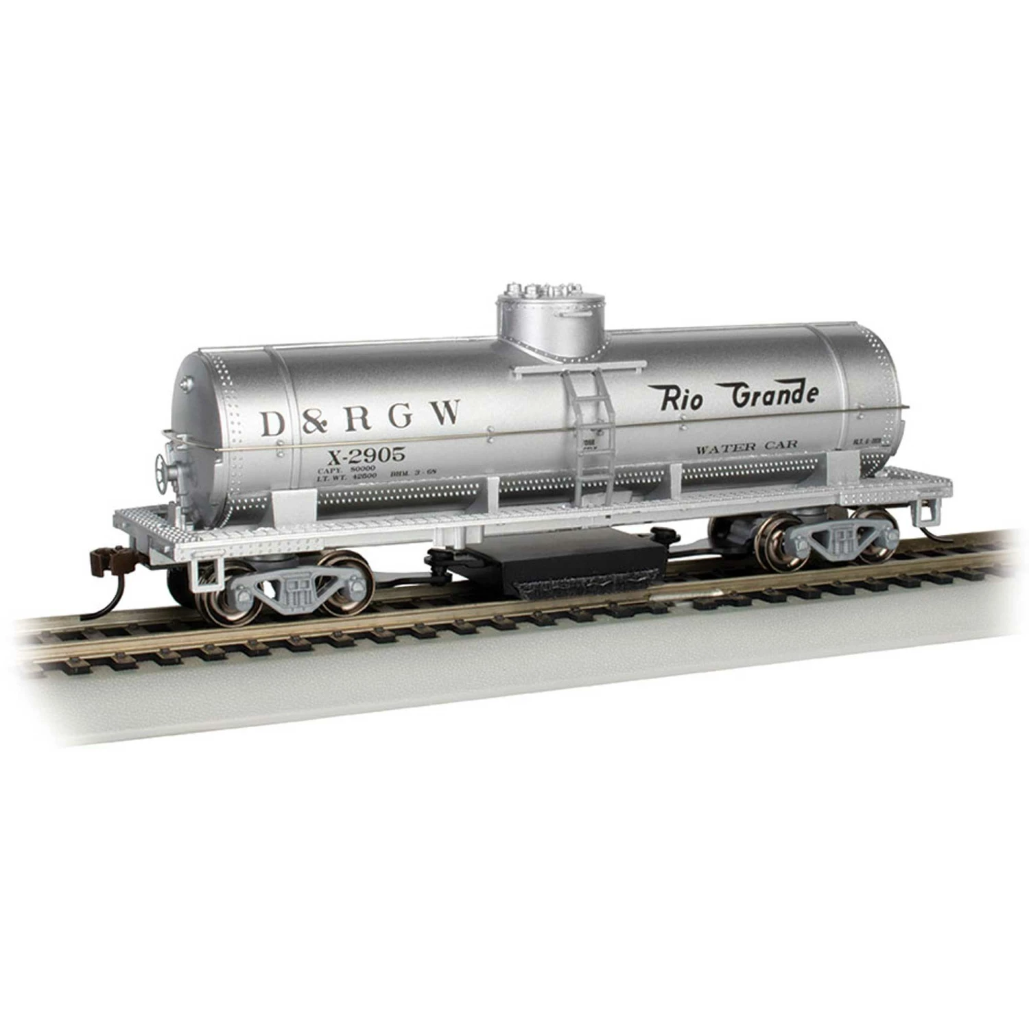 Bachmann Industries HO Rio Grande Water #X-2905, Silver for Freight Cars 1 Bachmann Industries HO Rio Grande Water #X-2905, Silver for Freight Cars