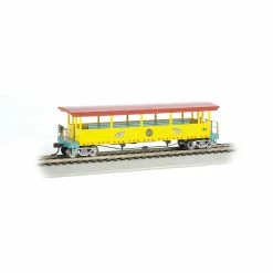 Bachmann Industries HO Open-Sided Excursion Car with Seats, Ringling Bros for Passenger Cars