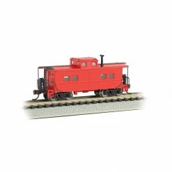 Bachmann Industries N Northeast Steel Caboose Unlettered Red for Freight Cars