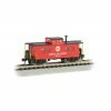 Bachmann Industries N NE Steel Caboose N&W Red #500825 for Freight Cars