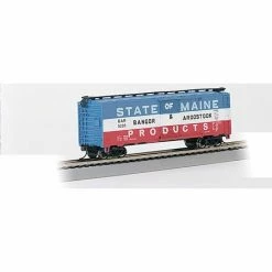 Bachmann Industries HO 40' Box, BAR for Freight Cars