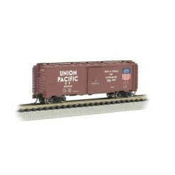 Bachmann Industries N 40' Steel Box UP Automoted Railway for Freight Cars