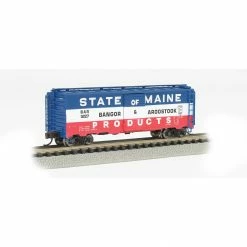 Bachmann Industries N 40' Steel Box BAR for Freight Cars