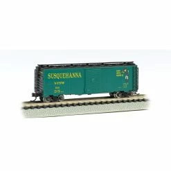 Bachmann Industries N 40' Steel Box, NYS&W for Freight Cars