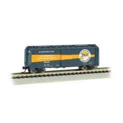 Bachmann Industries N 40' Steel Box B&O Timesaver #467603 for Freight Cars