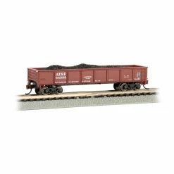 Bachmann Industries N 40' Gon ATSF, Red Oxide for Freight Cars