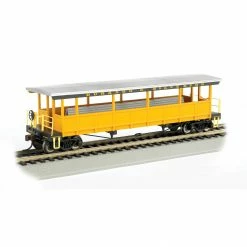 Bachmann Industries HO Open Excursion Car, Durango & Silverton for Passenger Cars