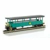 Bachmann Industries HO Open Excursion Car, Cass Scenic for Passenger Cars