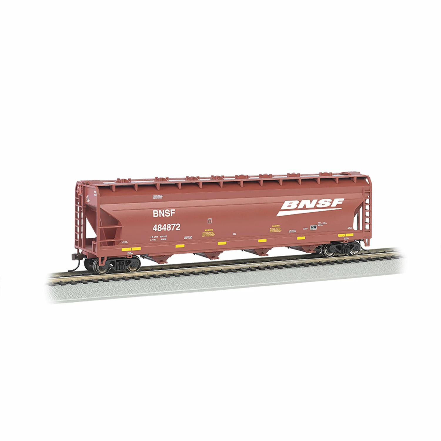 Bachmann Industries HO 56' Centerflow Hopper BNSF for Freight Cars 1 Bachmann Industries HO 56' Centerflow Hopper BNSF for Freight Cars