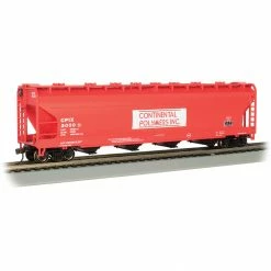 Bachmann Industries HO 56' Hopper Continental Polymers #3000 for Freight Cars