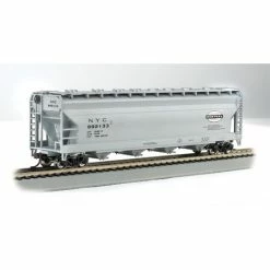 Bachmann Industries HO 56' Centerflow Hopper, NYC/Gray for Freight Cars