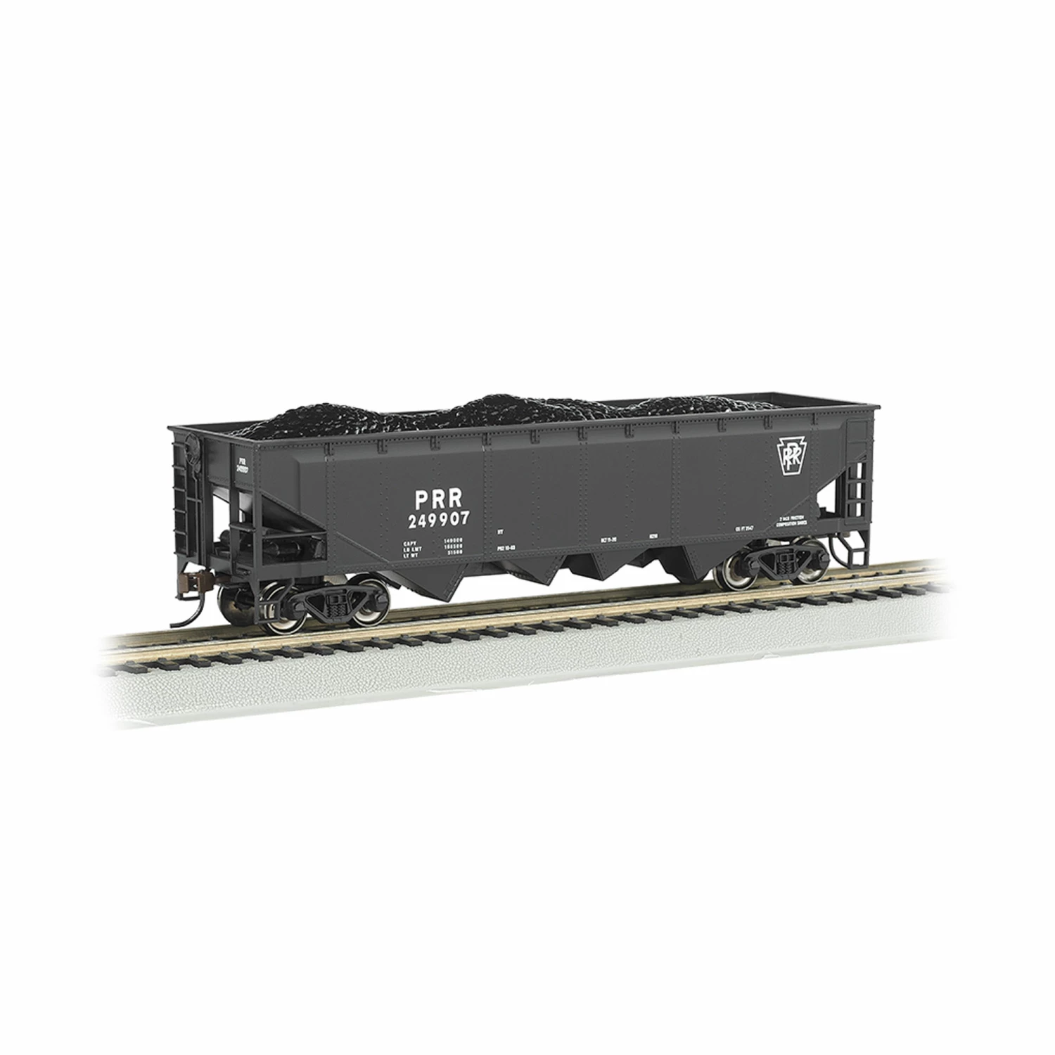 Bachmann Industries HO 40' Quad Hopper PRR for Freight Cars 1 Bachmann Industries HO 40' Quad Hopper PRR for Freight Cars