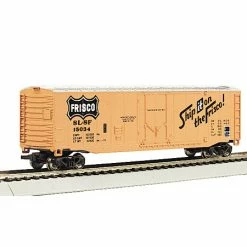 Bachmann Industries HO 50' Plug Door Box, Frisco for Freight Cars