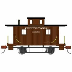 Bachmann Industries HO 50' Plug Box PRR for Freight Cars