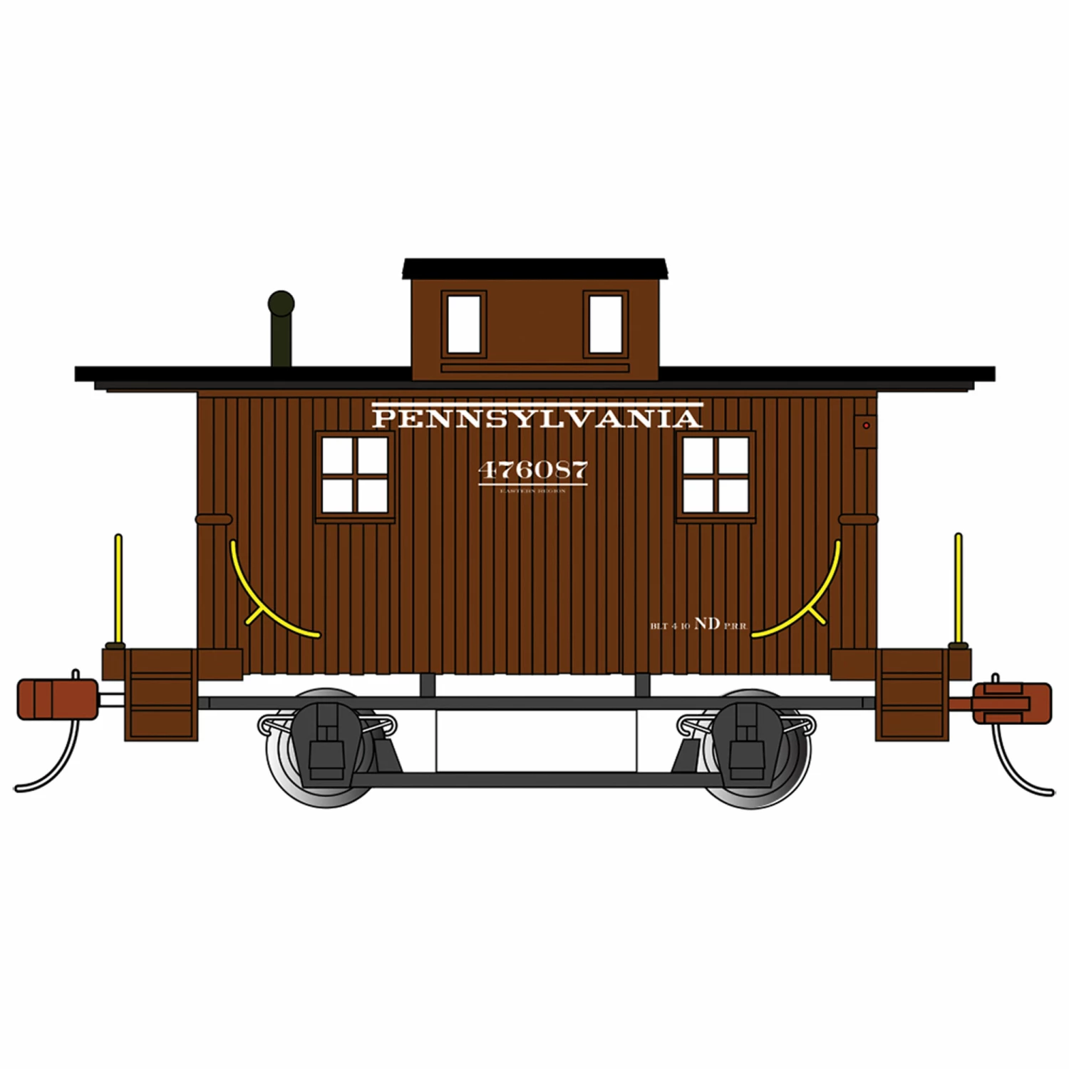 Bachmann Industries HO 50' Plug Box PRR for Freight Cars 1 Bachmann Industries HO 50' Plug Box PRR for Freight Cars