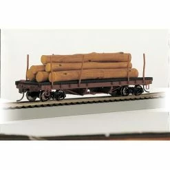 Bachmann Industries HO ACF 40' Log Car with Logs, 1935-1960 for Freight Cars