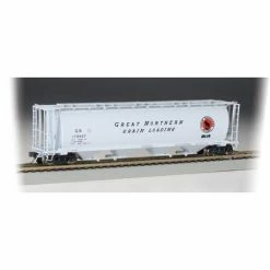 Bachmann Industries HO Cylindrical Hopper, GN for Freight Cars