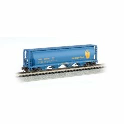 Bachmann Industries N 4-Bay Cylindrical Hopper, Heritage Fund for Freight Cars