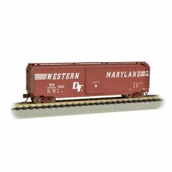 Bachmann Industries N 50' Sliding Door Box WM for Freight Cars