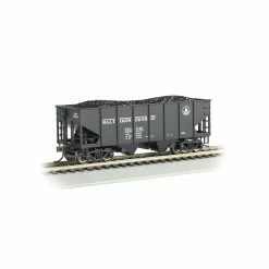 Bachmann Industries HO 55-Ton 2-Bay Hopper with Coal Load, B&O #723 046 for Freight Cars