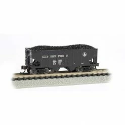 Bachmann Industries N 55-Ton 2-Bay Hopper B&O for Freight Cars