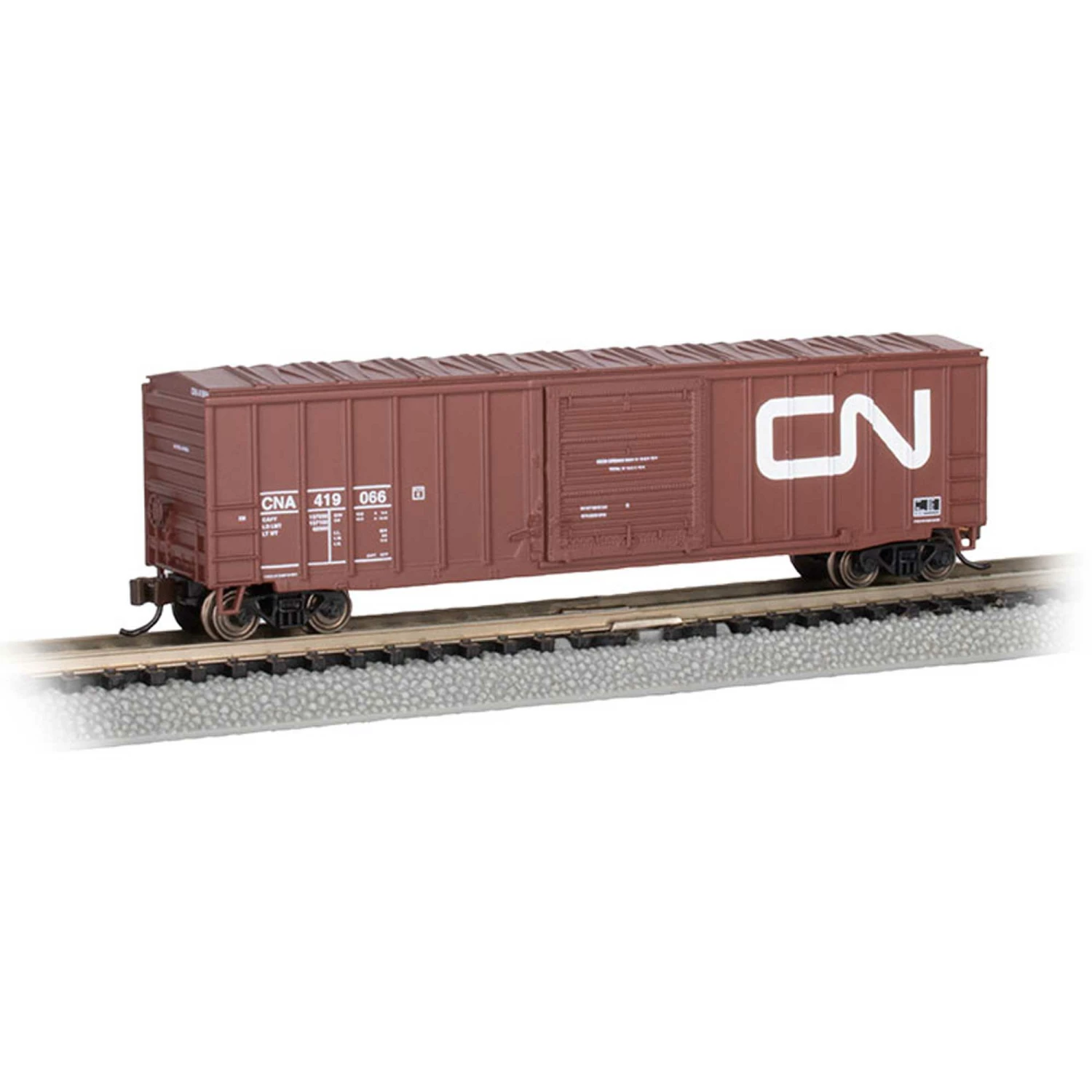 Bachmann Industries N Scale Sliding Door Box Car Canadian National for Freight Cars 1 Bachmann Industries N Scale Sliding Door Box Car Canadian National for Freight Cars