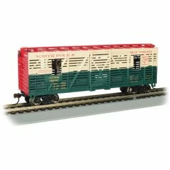 Bachmann Industries HO Christmas NP&S #12040 with Reindeer for Freight Cars