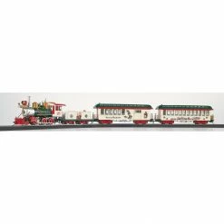 Bachmann Industries On30 Norman Rockwell American Christmas Train Set for Sets