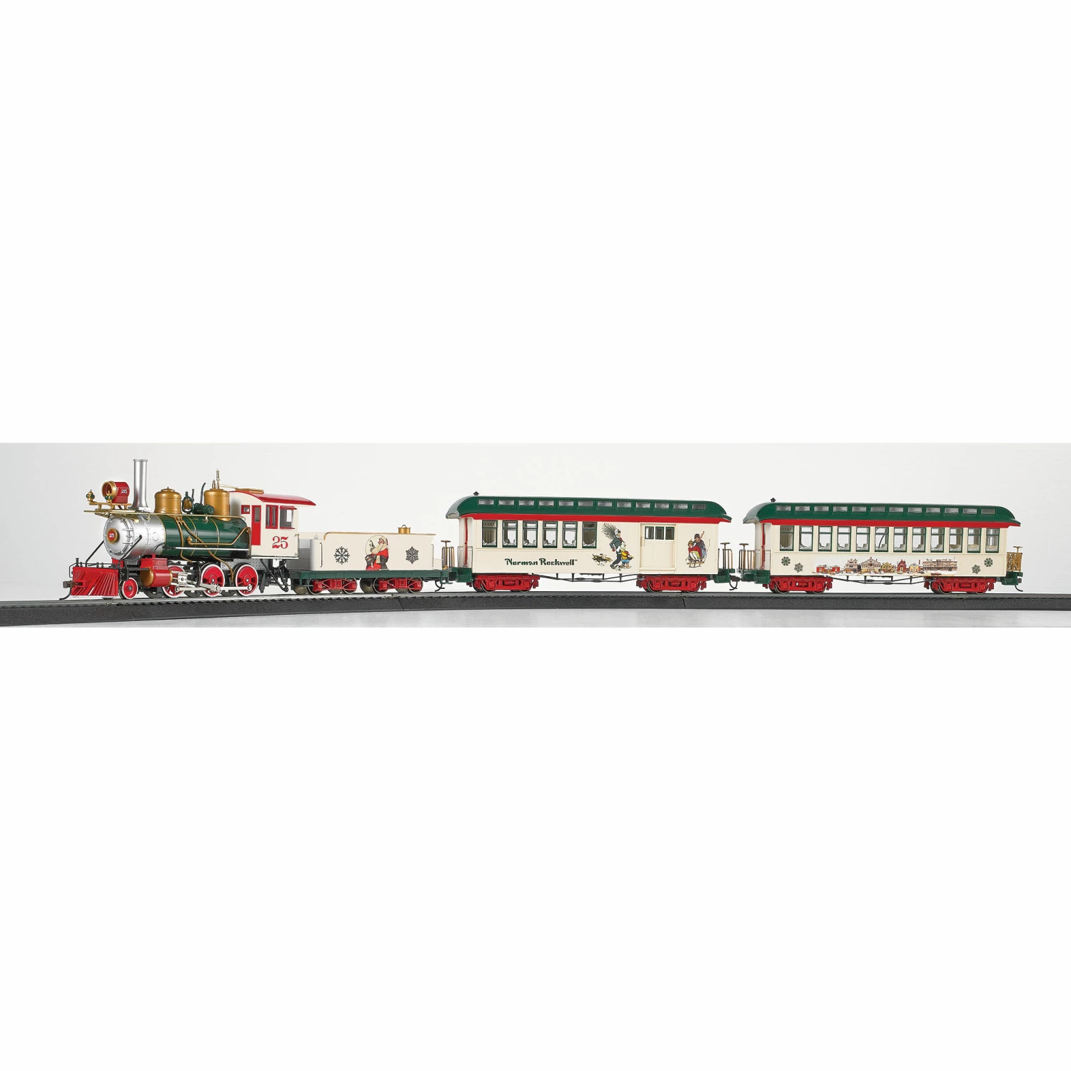 Bachmann Industries On30 Norman Rockwell American Christmas Train Set for Sets 1 Bachmann Industries On30 Norman Rockwell American Christmas Train Set for Sets