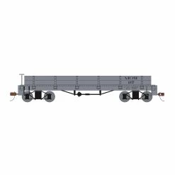 Bachmann Industries On30 Spectrum Gondola MOW Gray for Freight Cars